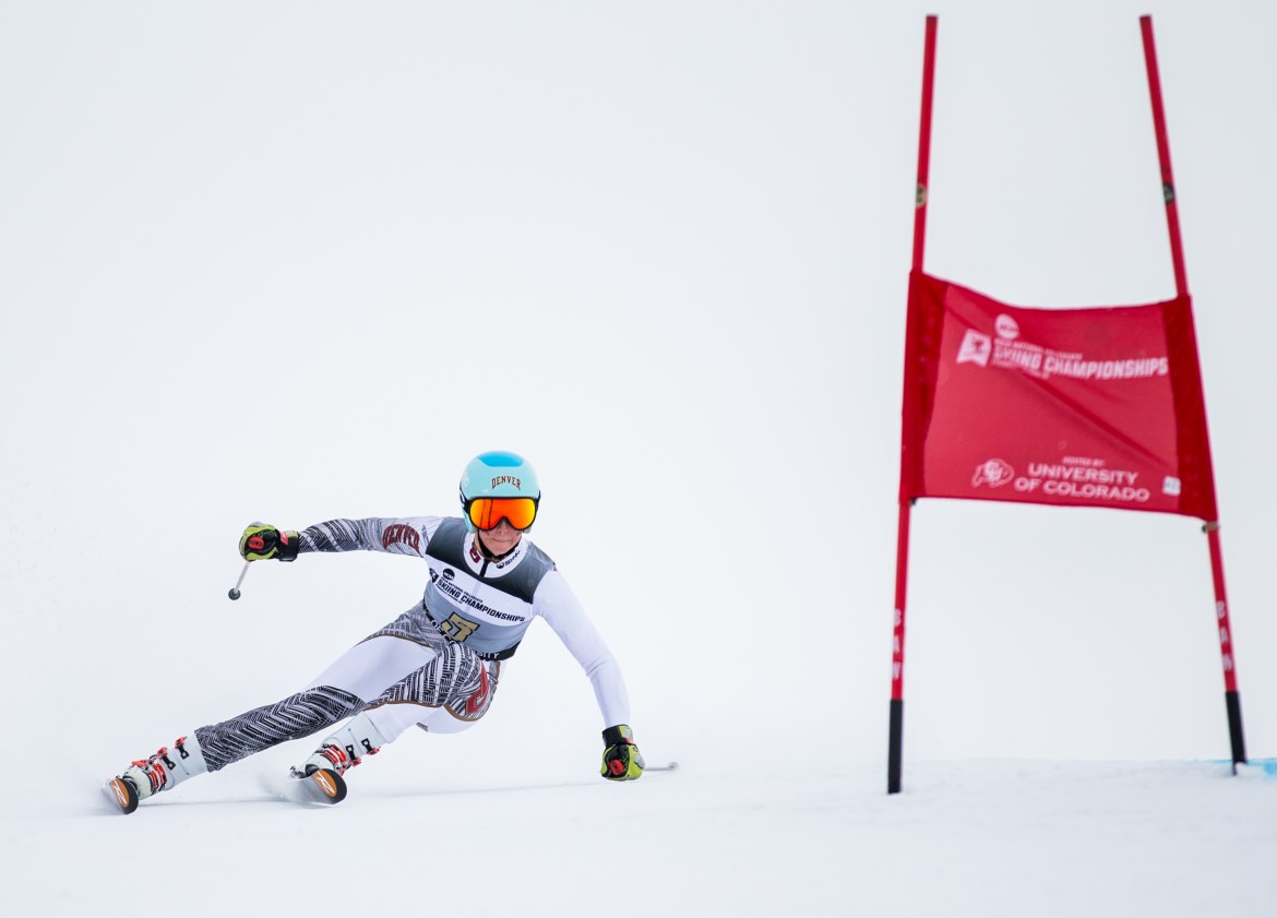 Denver’s Haugen claims third NCAA GS title as Utah’s Bjertness wins his
