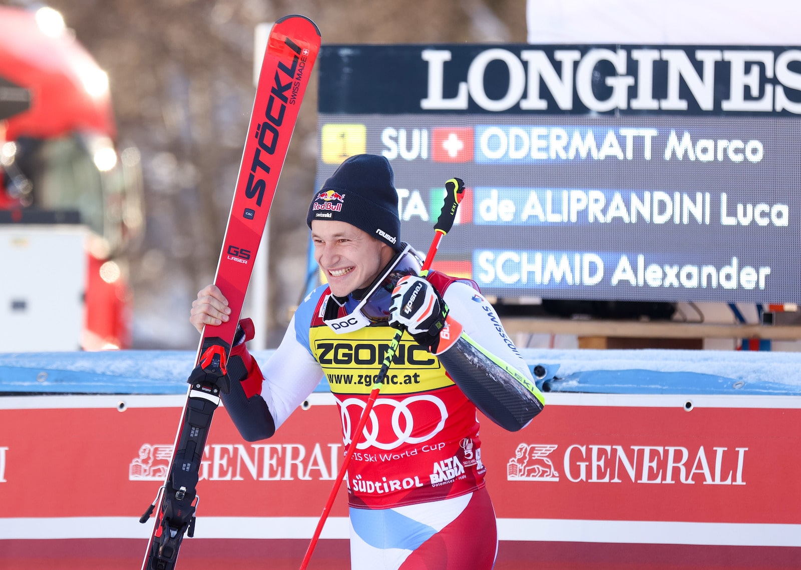 Olympic Favorite Odermatt Wins Alta Badia Giant Slalom By Big Margin