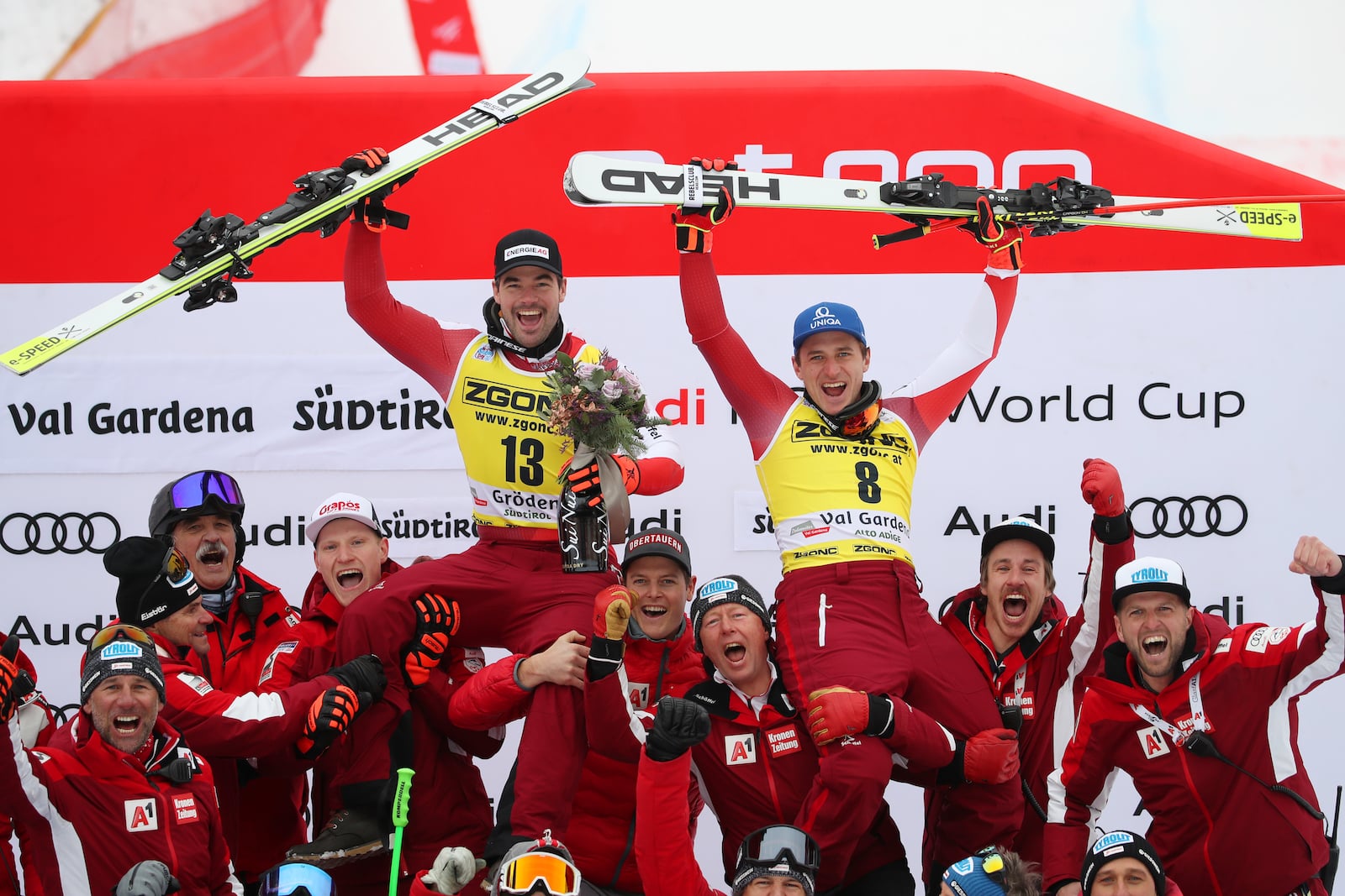 Austria menyebutkan 107 untuk tim alpine 2023-24