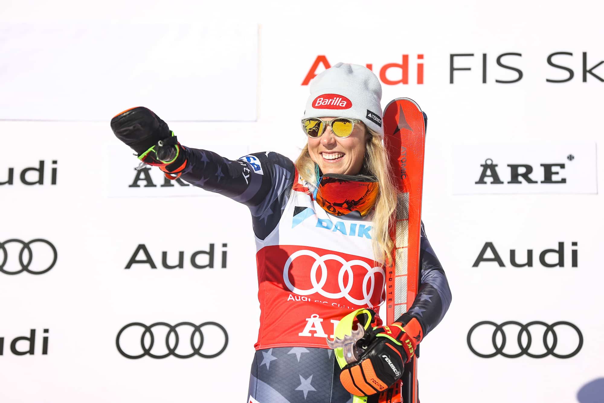 Bose on X: Train. Sleep. Repeat. Congratulations to @MikaelaShiffrin for  her record-breaking 47th World Cup slalom win. 🏆 #TeamBose   / X