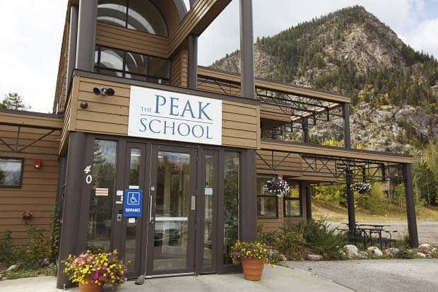 The Peak School is a college preparatory, non-profit institution that works with Team Summit. Facility in  Frisco, CO