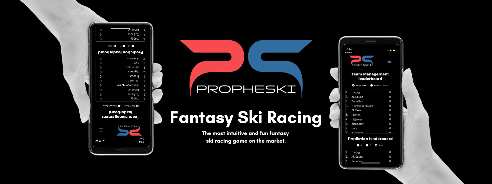 Propheski: Best Fantasy Ski Racing App by World Cup Racer Tristan Lane