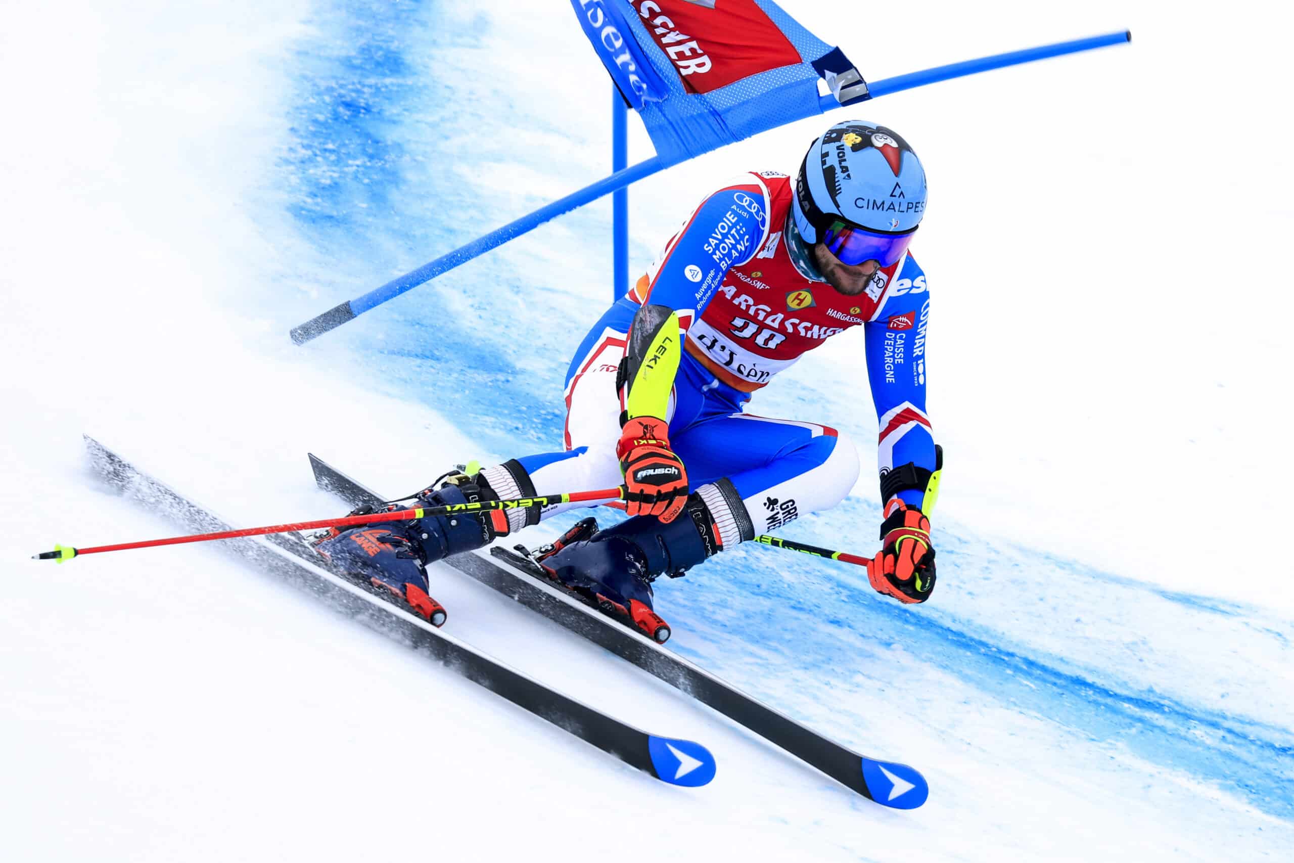 Ski Alpin Men's Giant Slalom Val D'Isère(FRA) 1.run Highlights