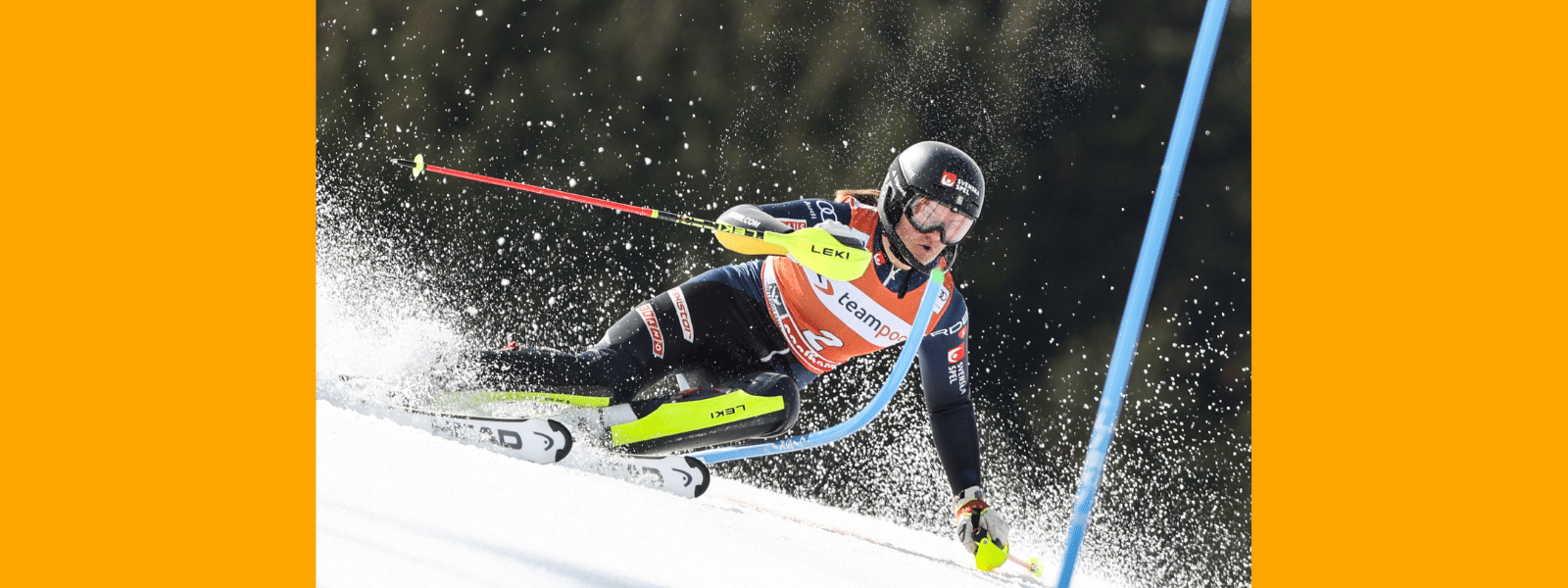 Larsson in the Lead, Shiffrin in Pursuit for Final Run