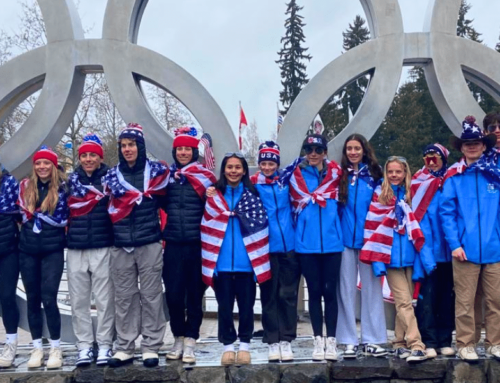 Team USA Unites at 2024 Whistler Cup: Athletes Celebrate with Excitement and Full Effort!